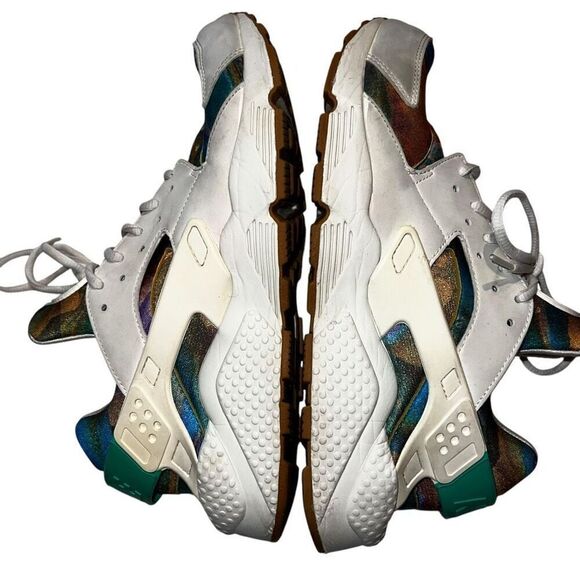 Nike Air Mens 11 Huarache Run Print Alternate Galaxy Running Shoes Sneakers - Picture 7 of 10
